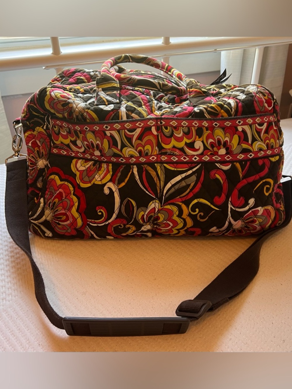 Vera Bradley Weekender Duffle Bag - Picture 2 of 9